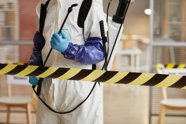 Professional Trauma Scene Cleanup technician working in Three Bridges, NJ
